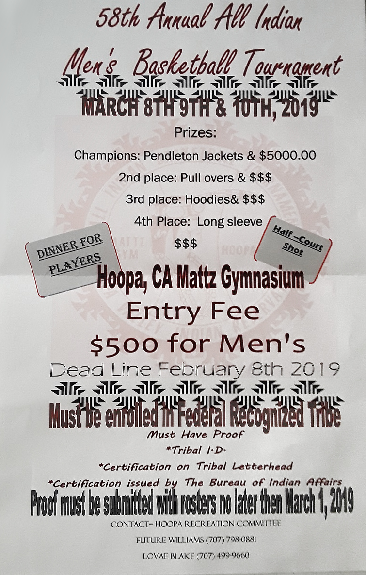 Upcoming local activities of interest in Indian Country