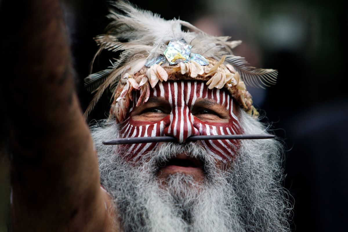 Ngarrindjeri elder Major 'Moogy' Sumner